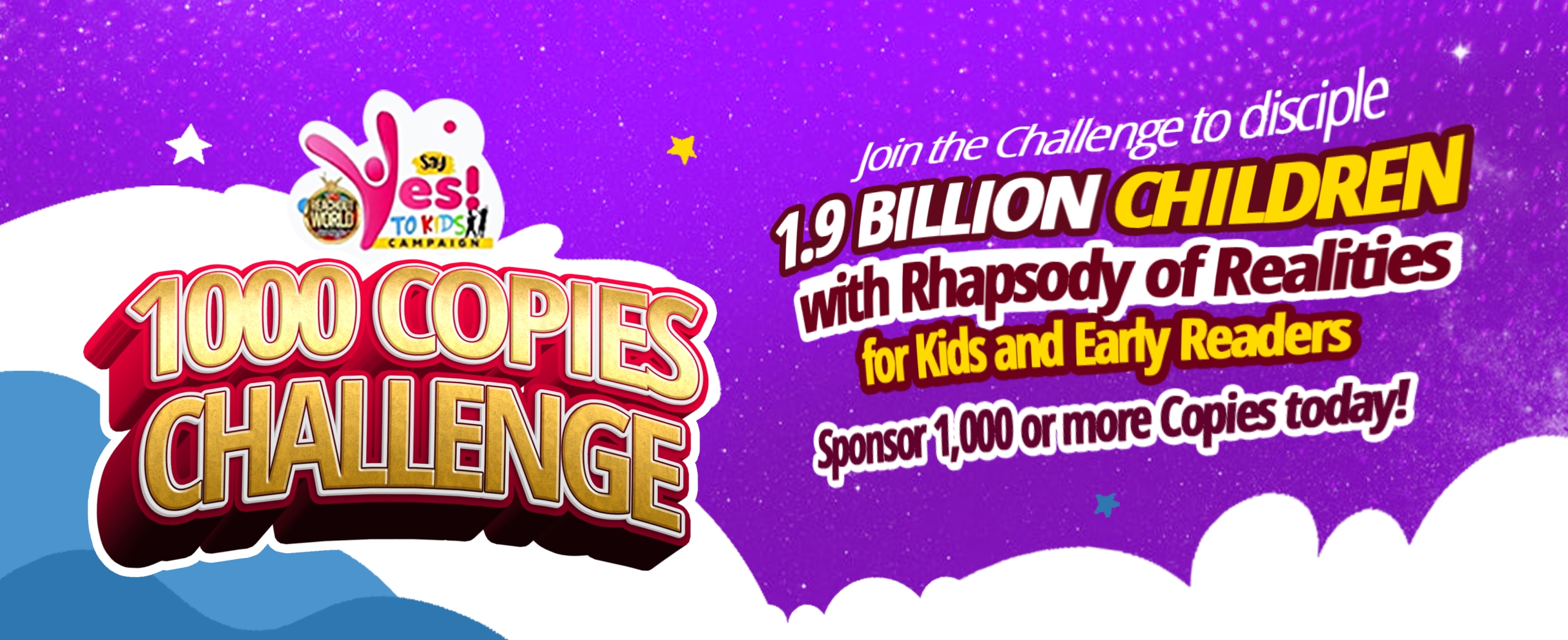 Yes to Kids Banner Recolour